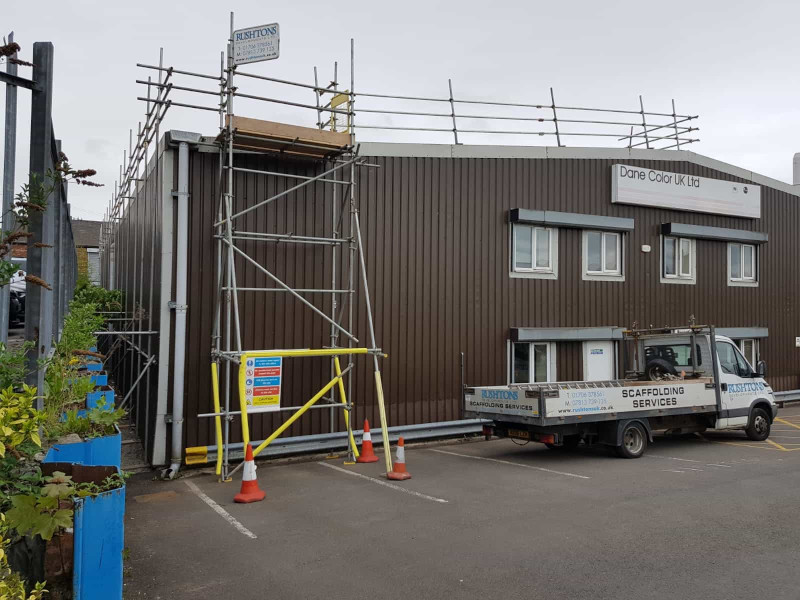 Commercial Scaffolding Services Rushtons