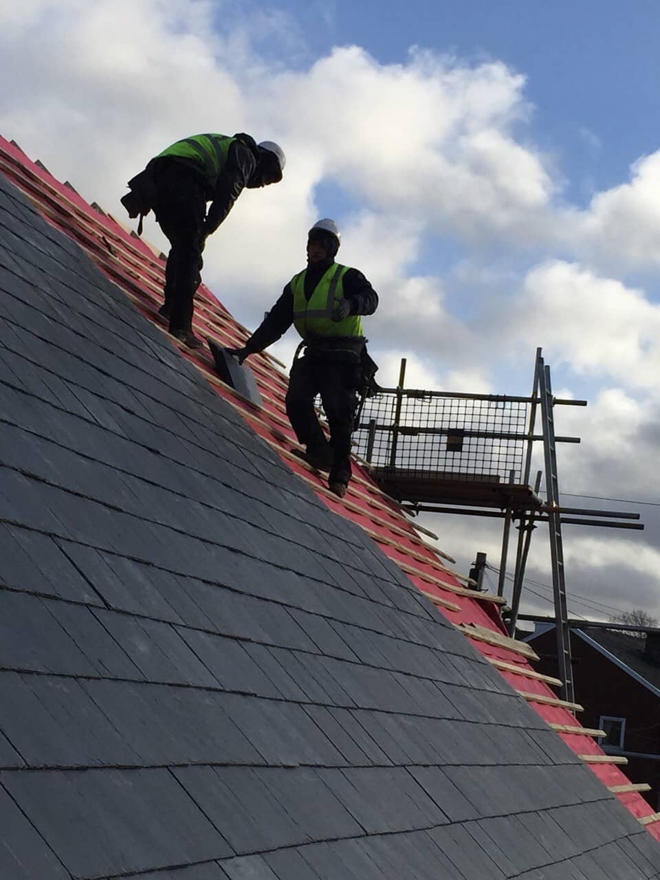Roofing Service - New Roof Install by Rushtons Team